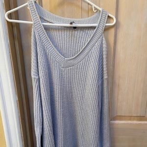 Size small cold shoulder sweater